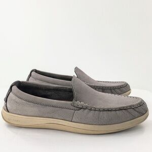 Cole Haan Mens Boothbay Loafer Grey Leather Slip On Casual Shoe Sz 11